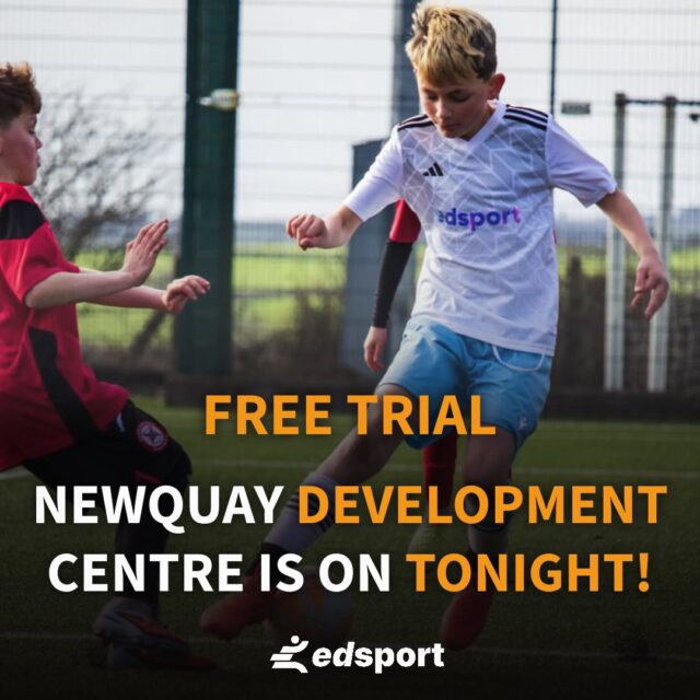 Newquay development centre is ON TONIGHT!
Come along for a free trial. Message for more details and save your space 🙌
#newquay #cornwall #kidscornwall #footballcoaching #lovenewquay