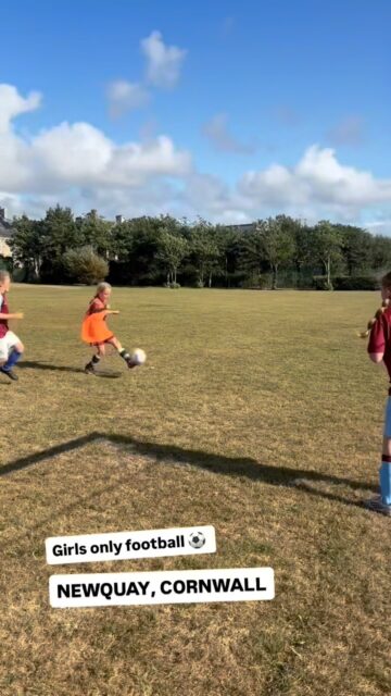 It’s incredible and amazing to watch how quickly these girls are developing ♥️ 💪 ⚽️ 

#newquay #whatsoncornwall #girlsfootball #thisgirlcan #footballcornwall